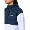 image:imageColumbia Womens Cloud Point Hooded FleeceSnowdriftCollegiate Navy
