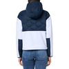 image:imageColumbia Womens Cloud Point Hooded FleeceSnowdriftCollegiate Navy