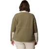 image:imageColumbia Womens Cloud Point Snap FleeceDark StoneStone Green