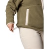 image:imageColumbia Womens Cloud Point Snap FleeceDark StoneStone Green