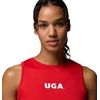 image:imageColumbia Womens Collegiate Tidal Tank DressUga  Bright Red
