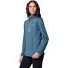 image:imageColumbia Womens Essential Hike Grid Fleece Half ZipEverblueCrushed Blue