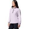 image:imageColumbia Womens Essential Hike Grid Fleece Half ZipLavender PearlBlack