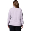 image:imageColumbia Womens Essential Hike Grid Fleece Half ZipLavender PearlBlack