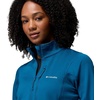 image:imageColumbia Womens Essential Hike Grid Fleece Half ZipPhoenix Blue