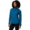 image:imageColumbia Womens Essential Hike Grid Fleece Half ZipPhoenix Blue