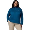 image:imageColumbia Womens Essential Hike Grid Fleece Half ZipPhoenix Blue
