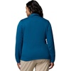 image:imageColumbia Womens Essential Hike Grid Fleece Half ZipPhoenix Blue