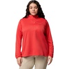 image:imageColumbia Womens Essential Hike Grid Fleece Half ZipPoppy Red