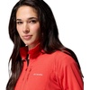 image:imageColumbia Womens Essential Hike Grid Fleece Half ZipPoppy Red