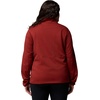 image:imageColumbia Womens Essential Hike Grid Fleece Half ZipRed Oxide
