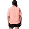 image:imageColumbia Womens PFG Castback Woven Short SleeveTiki Pink