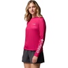 image:imageColumbia Womens PFG Tidal Tee Original Chill Long SleeveGuava PinkOriginal Chill