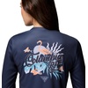 image:imageColumbia Womens PFG Tidal Tee Original Chill Long SleeveNocturnalPfg Inagua Script
