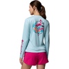 image:imageColumbia Womens PFG Tidal Tee Palm Waves Long SleeveMarine LightFlamingo Isle