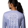 image:imageColumbia Womens PFG Tidal Tee Palm Waves Long SleeveTwilightPalm Waves