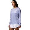 image:imageColumbia Womens PFG Tidal Tee Palm Waves Long SleeveTwilightPalm Waves