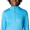 image:imageColumbia Womens Park View Grid Fleece Half ZipBlue Chill Heather