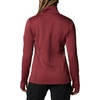 image:imageColumbia Womens Park View Grid Fleece Half ZipBright Geranium Heather