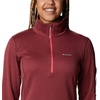 image:imageColumbia Womens Park View Grid Fleece Half ZipBright Geranium Heather