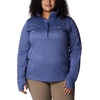image:imageColumbia Womens Park View Grid Fleece Half ZipDark Sapphire Heather