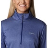 image:imageColumbia Womens Park View Grid Fleece Half ZipDark Sapphire Heather