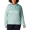 image:imageColumbia Womens Park View Grid Fleece Half ZipGreen