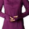 image:imageColumbia Womens Park View Grid Fleece Half ZipPlum Heather