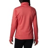 image:imageColumbia Womens Park View Grid Fleece Half ZipRed Hibiscus Heather