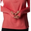 image:imageColumbia Womens Park View Grid Fleece Half ZipRed Hibiscus Heather