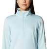 image:imageColumbia Womens Park View Grid Fleece Half ZipSpring Blue Heather