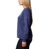 image:imageColumbia Womens Pfg Graphic Sweatshirt CrewNocturnalCrushed Blue Rookery Palms Lc