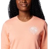 image:imageColumbia Womens Pfg Graphic Sweatshirt CrewTiki PinkWhite Rookery Palms Lc