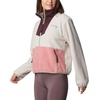 image:imageColumbia Womens Sequoia Grove 12 Zip FleeceDark StonePink Agave