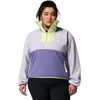 image:imageColumbia Womens Sequoia Grove 12 Zip FleeceLavender PearlStormwatchCitron Haze
