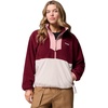 image:imageColumbia Womens Sequoia Grove 12 Zip FleeceRich WineDark StoneEraser Pink