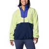 image:imageColumbia Womens Sequoia Grove 12 Zip FleeceSpring YellowClematis BlueCollegiate Navy
