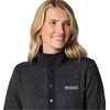 image:imageColumbia Womens Sweater Weather Half SnapBlack Heather