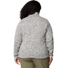 image:imageColumbia Womens Sweater Weather II Full Zip Fleece Jacket Chalk Heather Large