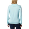 image:imageColumbia Womens Tidal Tee II Long Sleeve HoodieClear WaterCollegiate Navy Logo