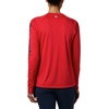 image:imageColumbia Womens Tidal Tee II Long Sleeve HoodieRed LilyCollegiate Navy Logo