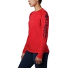 image:imageColumbia Womens Tidal Tee II Long Sleeve HoodieRed LilyCollegiate Navy Logo