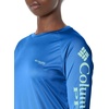 image:imageColumbia Womens Tidal Tee II Long Sleeve HoodieVivid BlueLime Glow