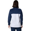 image:imageColumbia womens Benton Springs 12 Snap Pull Over IiCollegiate NavySnowdrift