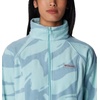 image:imageColumbia womens Benton Springs Printed Full ZipAqua Haze Snowdrifts Tonal