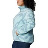 image:imageColumbia womens Benton Springs Printed Full ZipAqua Haze Snowdrifts Tonal