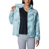image:imageColumbia womens Benton Springs Printed Full ZipAqua Haze Snowdrifts Tonal