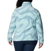 image:imageColumbia womens Benton Springs Printed Full ZipAqua Haze Snowdrifts Tonal
