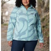 image:imageColumbia womens Benton Springs Printed Full ZipAqua Haze Snowdrifts Tonal