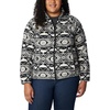 image:imageColumbia womens Benton Springs Printed Full ZipBlack Checkered Peaks Tonal